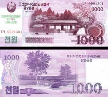1000 Won Severná Kórea (KĽDR) 2018, CS21 UNC - Kliknutím na obrázok zatvorte -